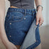 Premium Women's A-Line Denim Skirt Shorts – Vintage Wide-Leg Summer Design with Detachable Detail